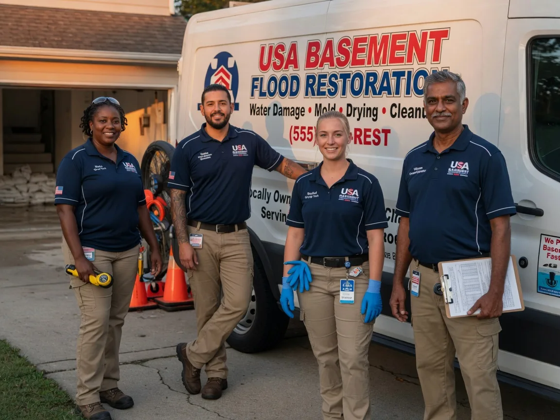 Basement Flood Cleanup company in Elizabeth, LA