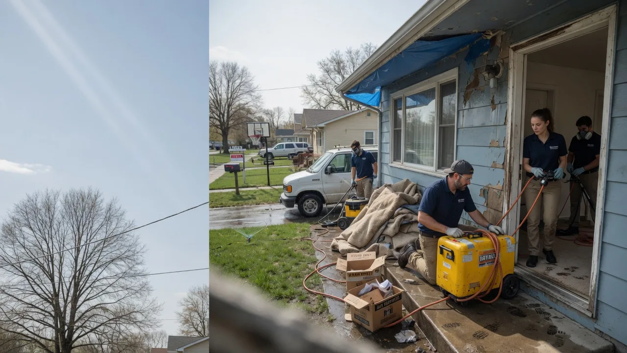 Basement Flood Cleanup in Elizabeth, LA near me